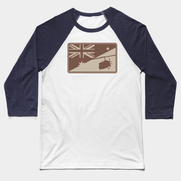 RAAF UH-1 Iroquois Baseball T-Shirt by TCP